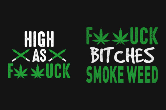 Cannabis Weed T-Shirt Vector SVG File