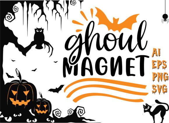 Ghoul Magnet Halloween T-Shirt