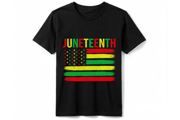 Juneteenth Flag Freedom T-shirt Graphics and T-Shirt Designs