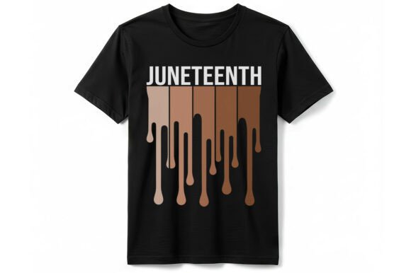 Juneteenth Melanin Drip T-shirt