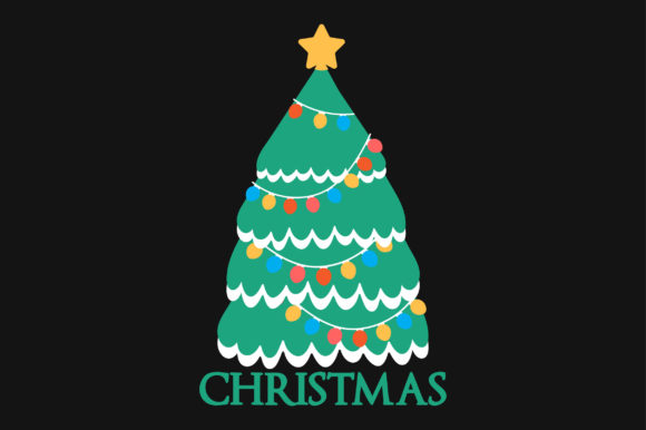 Merry Christmas SVG T-shirt Design Graphics